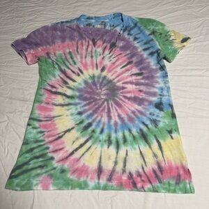 PINK Victoria's Secret Colorful Tie-Dye Tunic